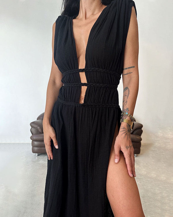 Zolla - Textured Split Dress