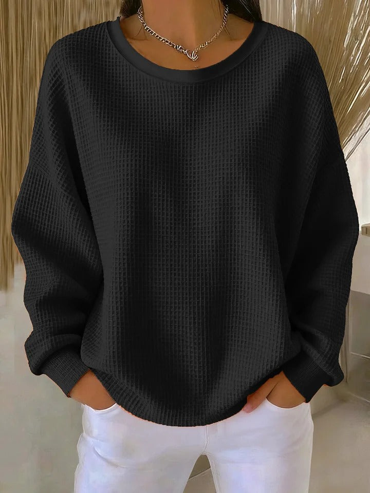 Judith women's classic textured jumper