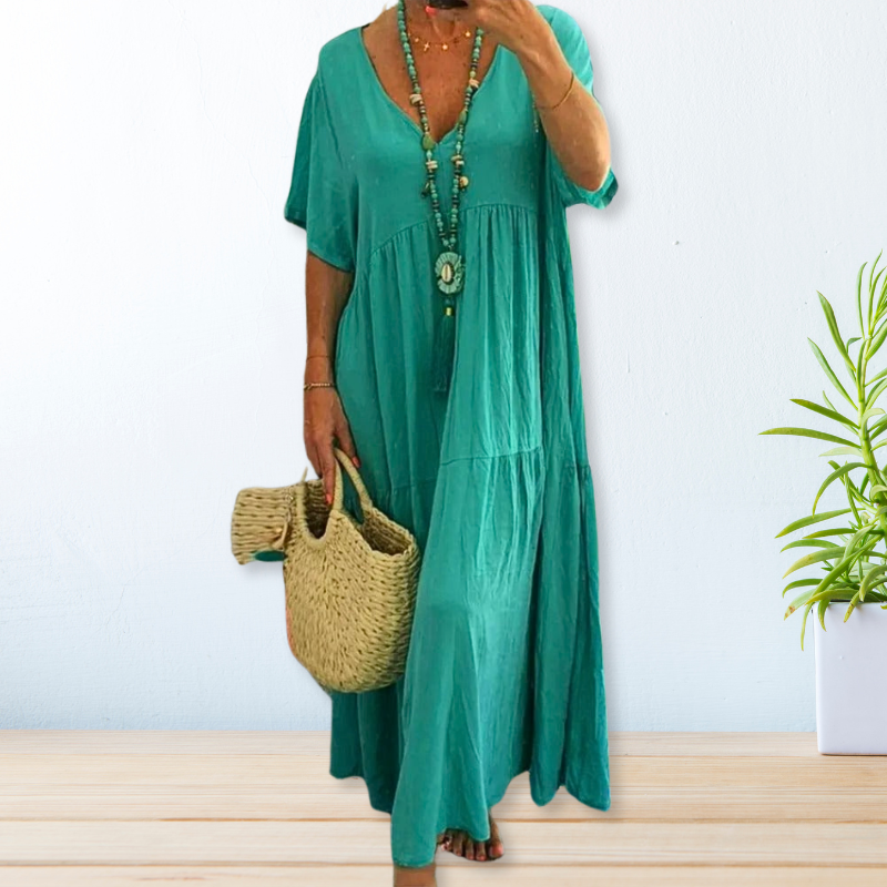 Maelis | Cotton-Linen Dress