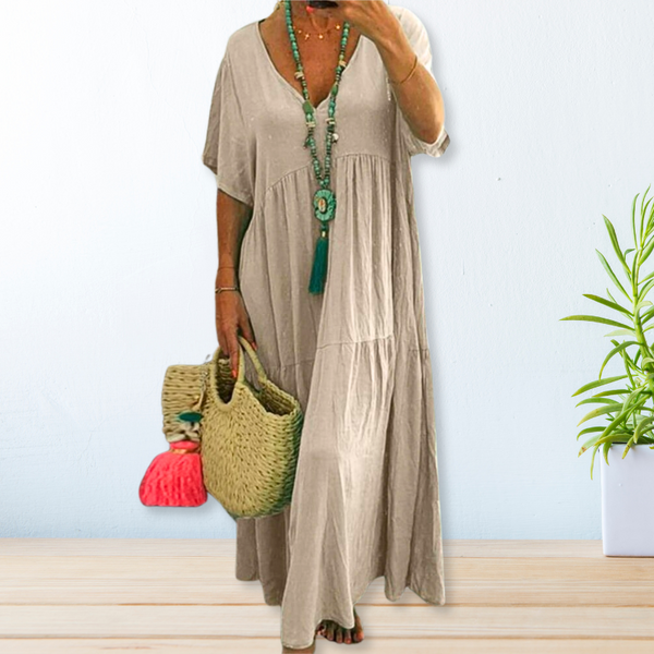 Maelis | Cotton-Linen Dress