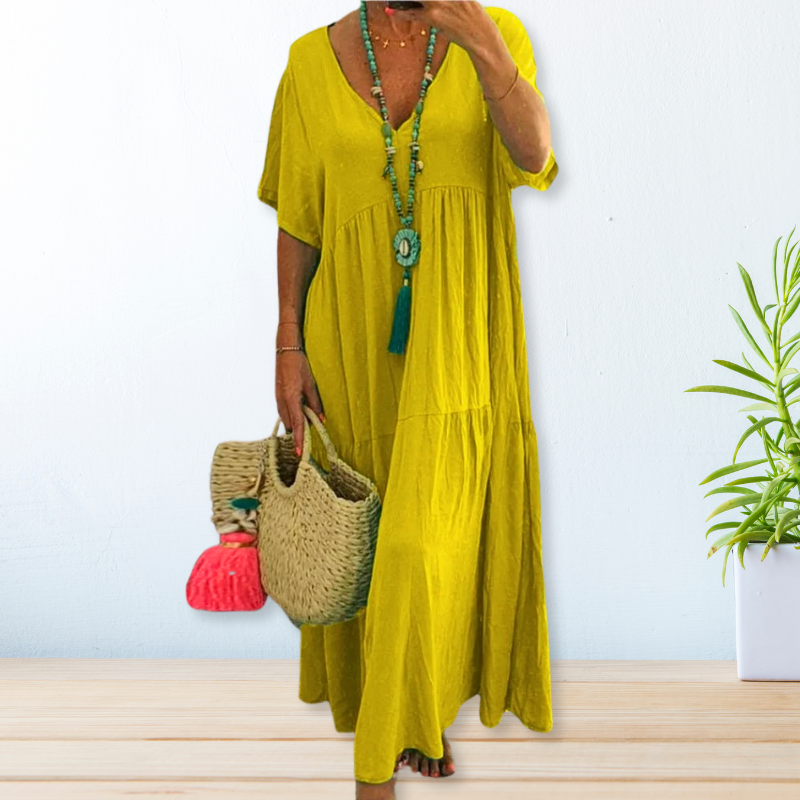 Maelis | Cotton-Linen Dress