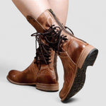 Elspeth women's vintage lace-up ankle boots