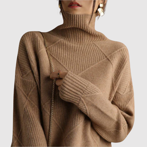 Geometric Pattern Jumper for women