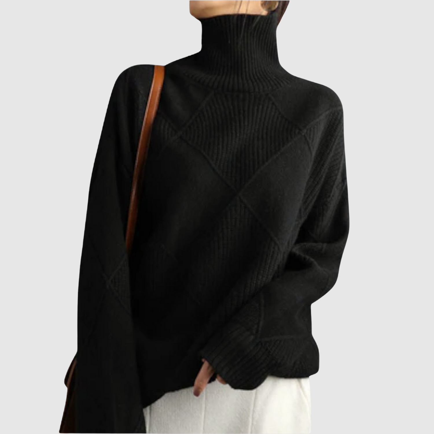 Geometric Pattern Jumper for women, view 4