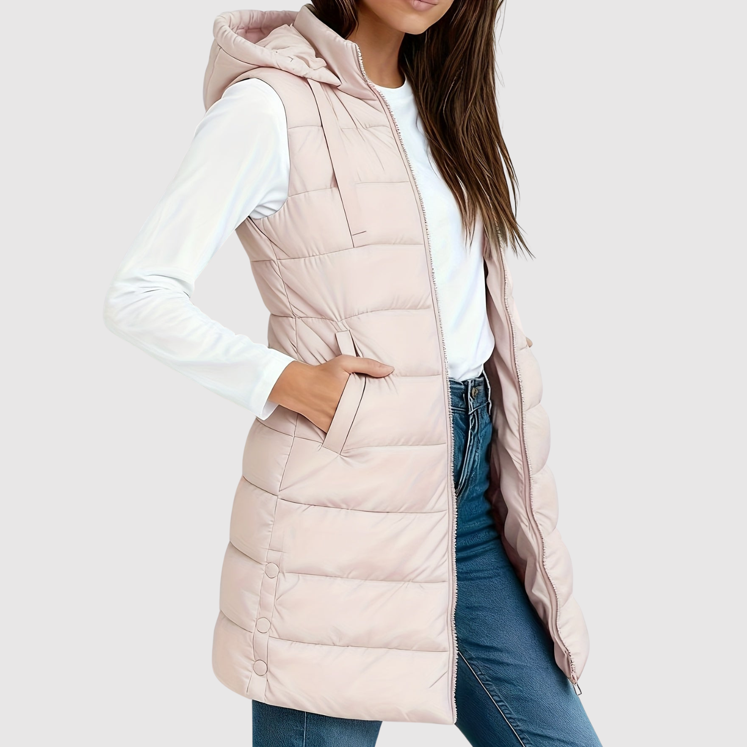 Women's Quilted Gilet for women, view 10