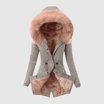 Asymmetric Faux Leather Jacket for women, view 3