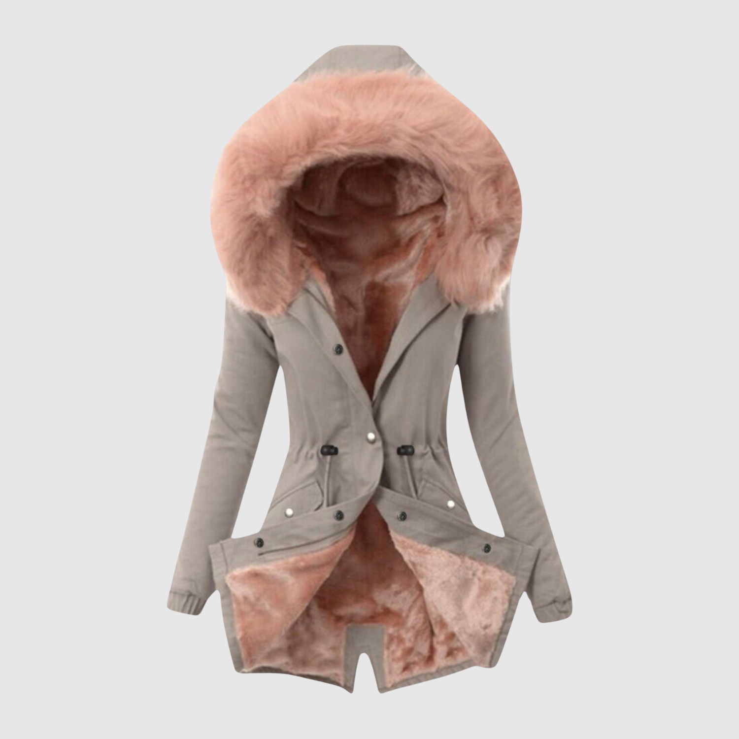 Asymmetric Faux Leather Jacket for women, view 3