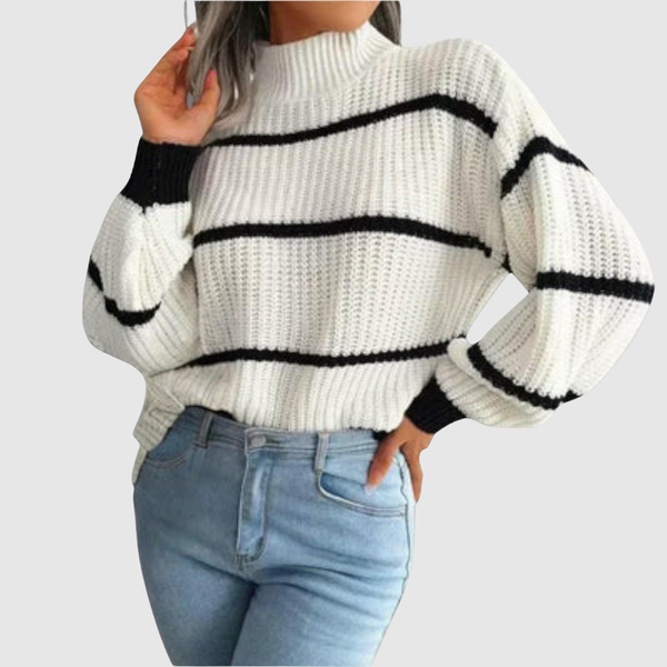 Wide Stripe Jumper for women