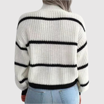 Wide Stripe Jumper for women, view 3
