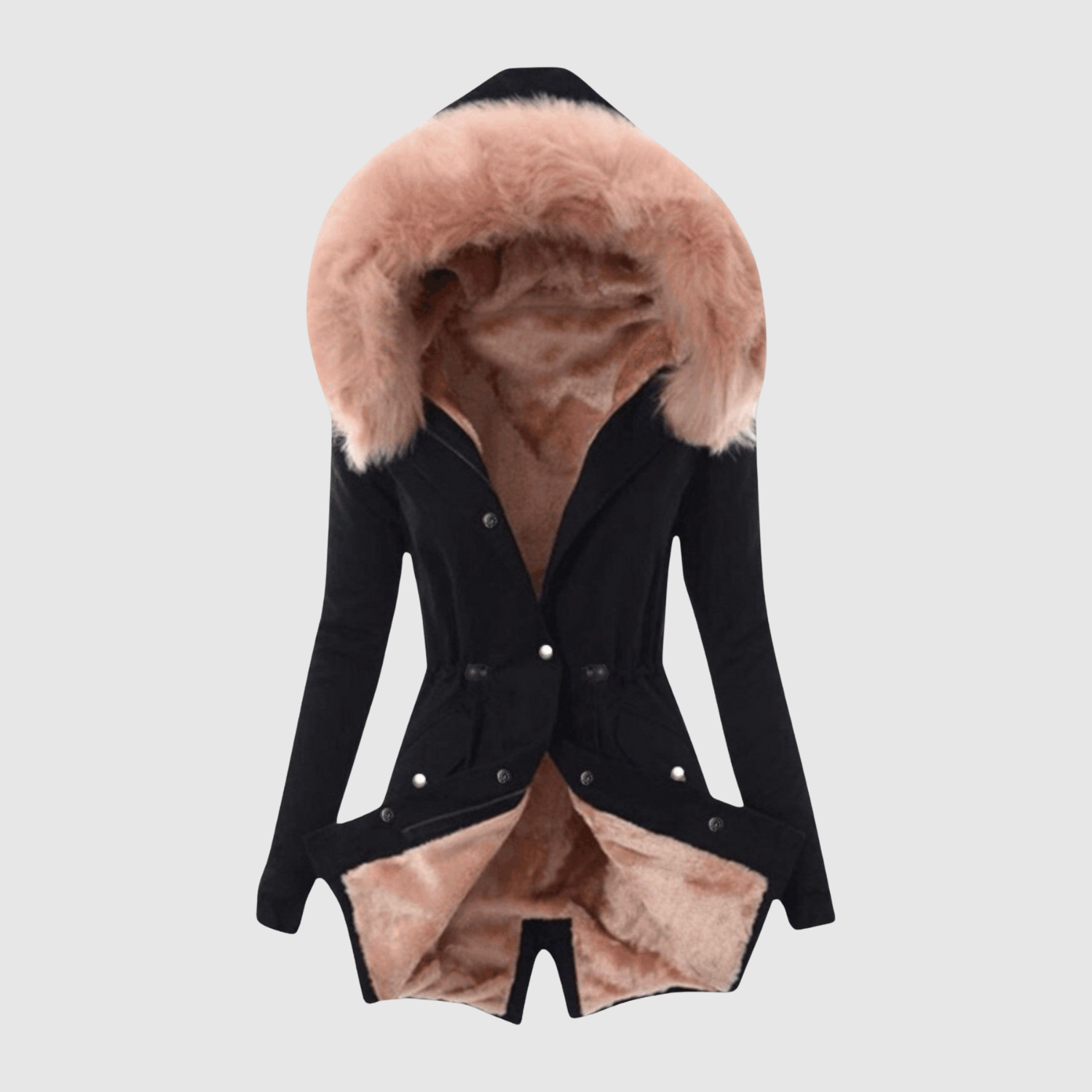 Asymmetric Faux Leather Jacket for women, view 5