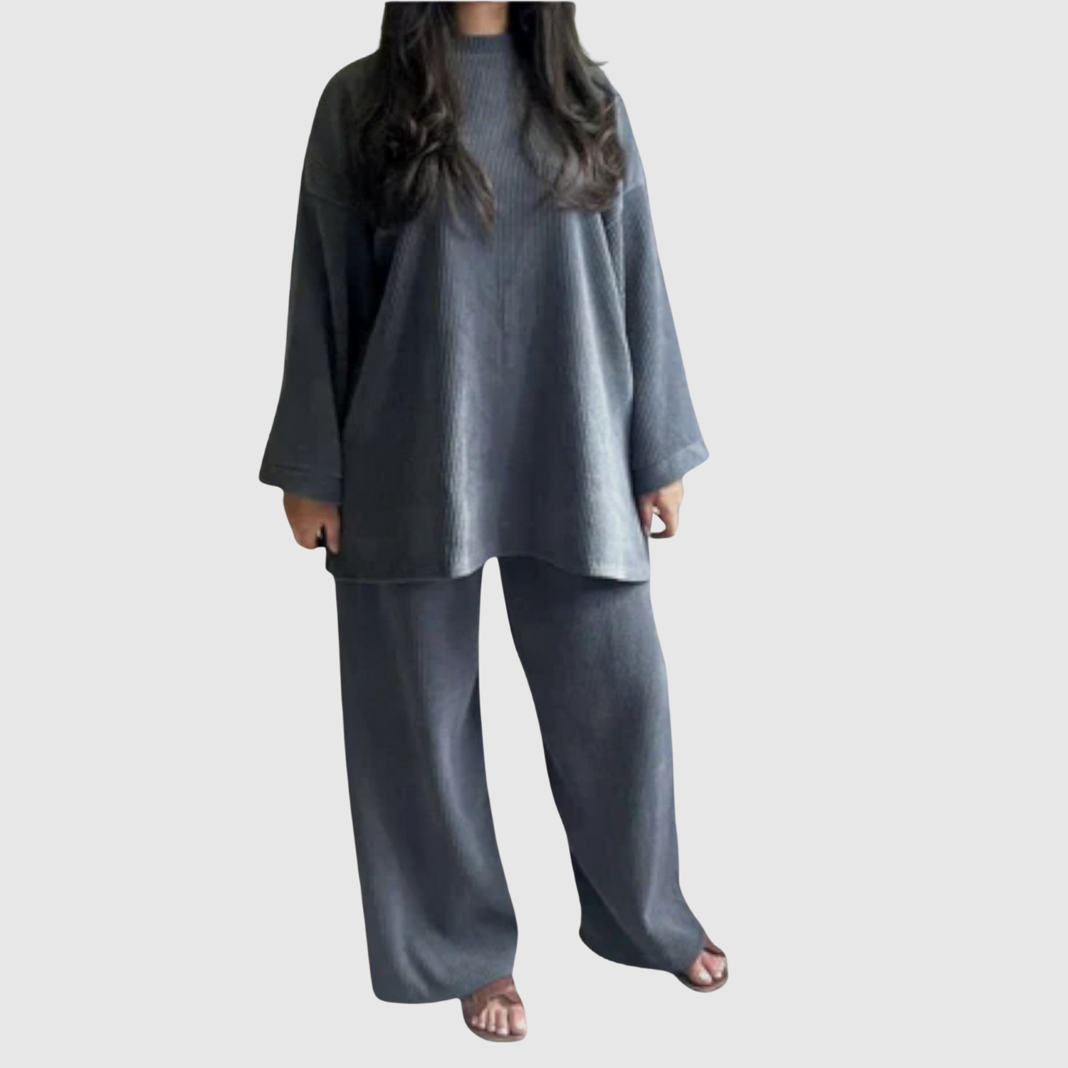 Helen women's oversized top & trouser set