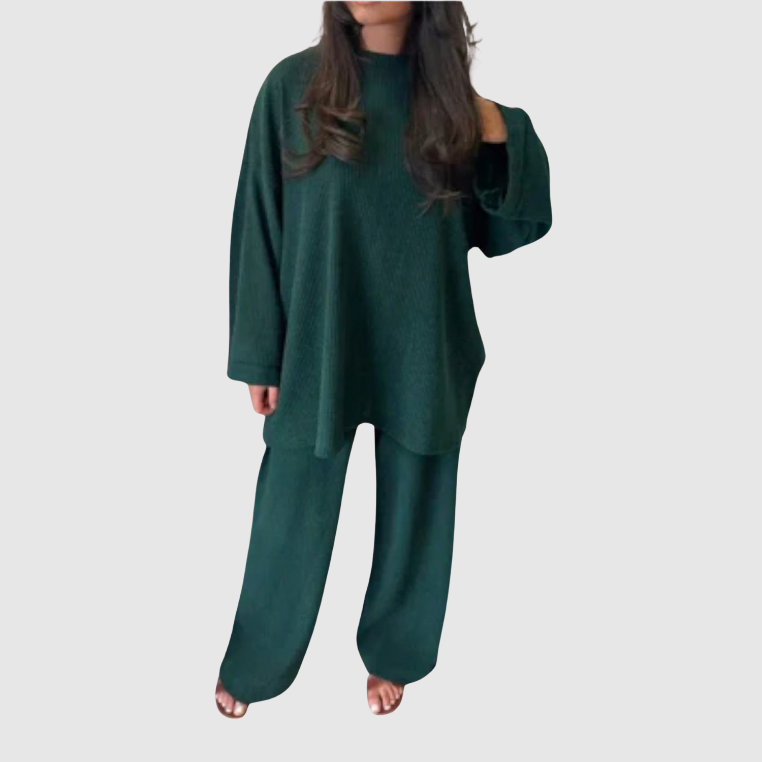 Helen women's oversized top & trouser set