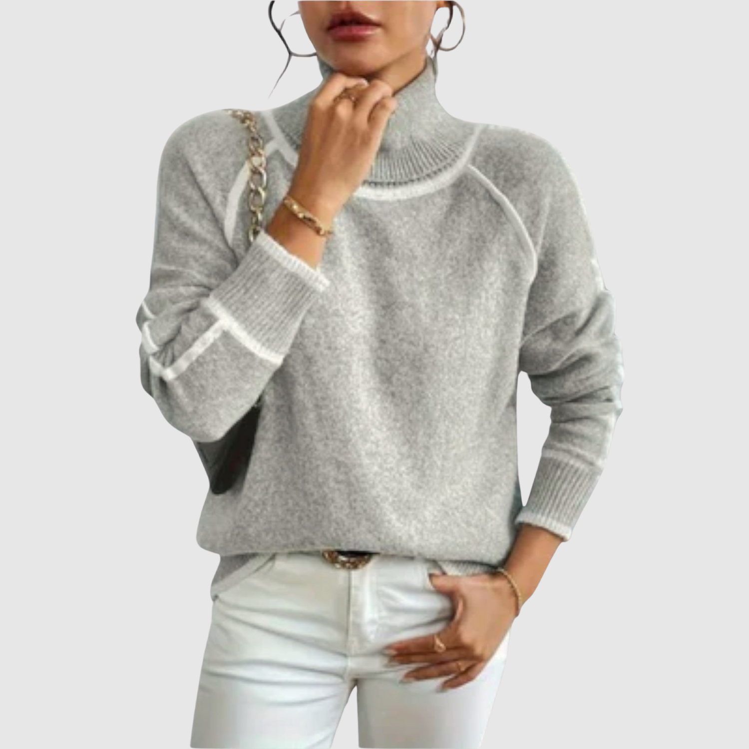 Minimal Contrast Jumper for women, view 3