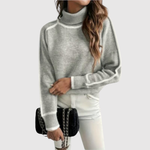 Minimal Contrast Jumper for women