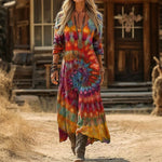 Tabitha bohemian flowy dress
