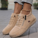 Beatrice supportive zip-up sneakers