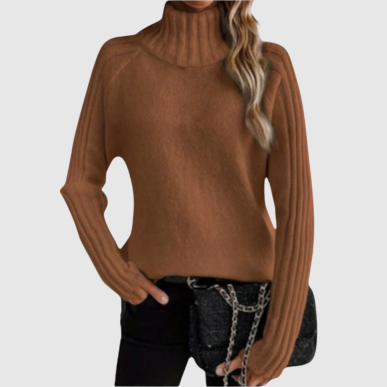 Classic Roll Neck Jumper for women, view 4
