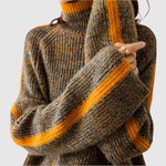 Elegant Contrast Jumper for women, view 3