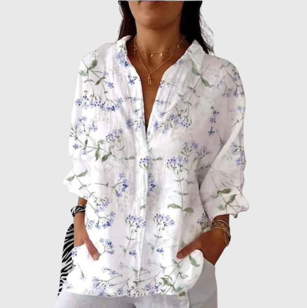 Lightweight and Colourful Printed Blouse