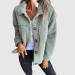 Ruth women's teddy trucker jacket