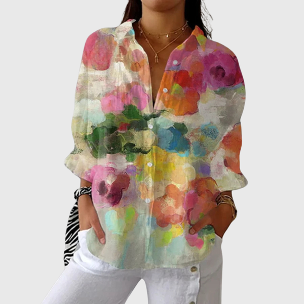 Light and Colourful Printed Blouse