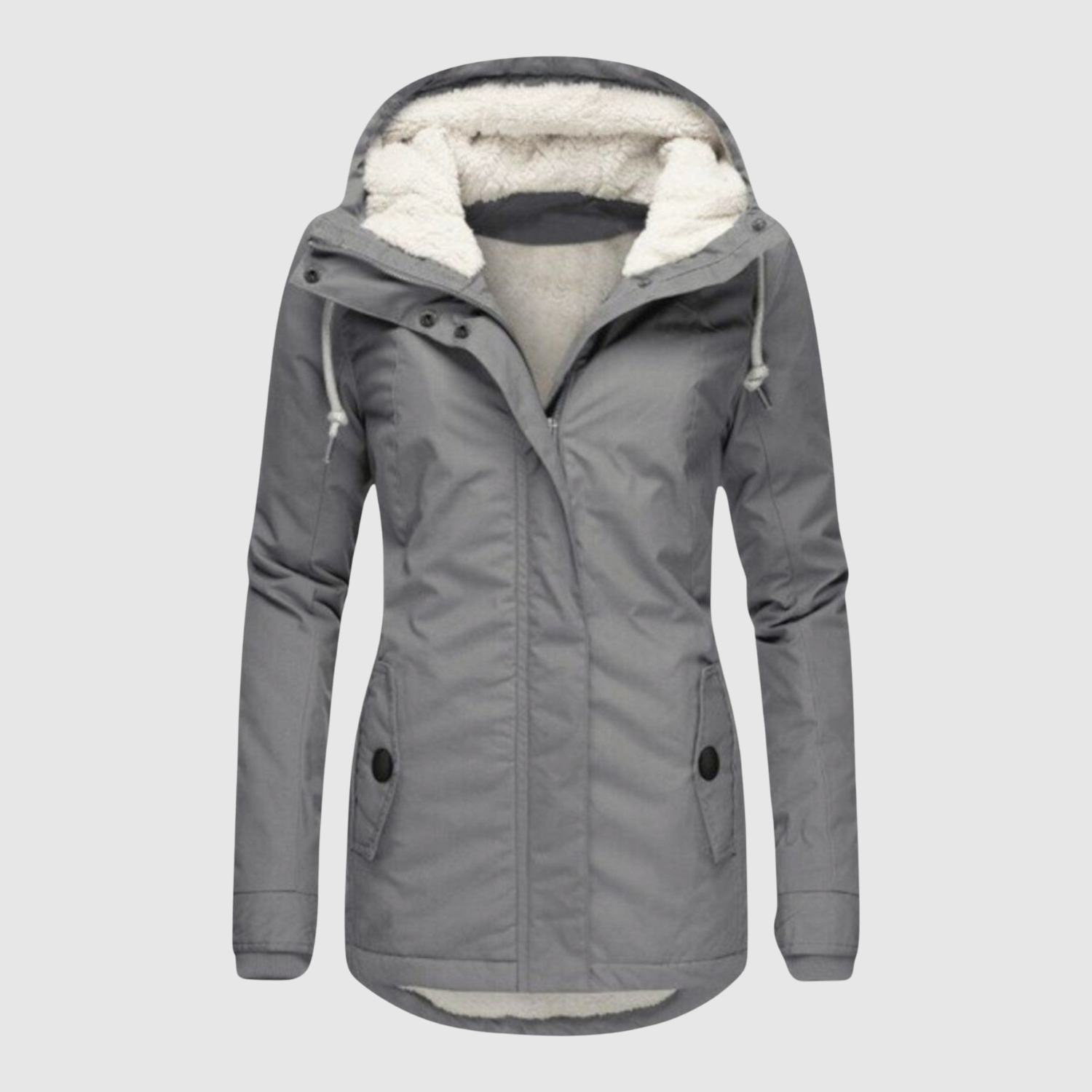 Hooded Winter Jacket for women, view 5