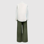 Teresa women's printed shirt & wide-leg trouser set