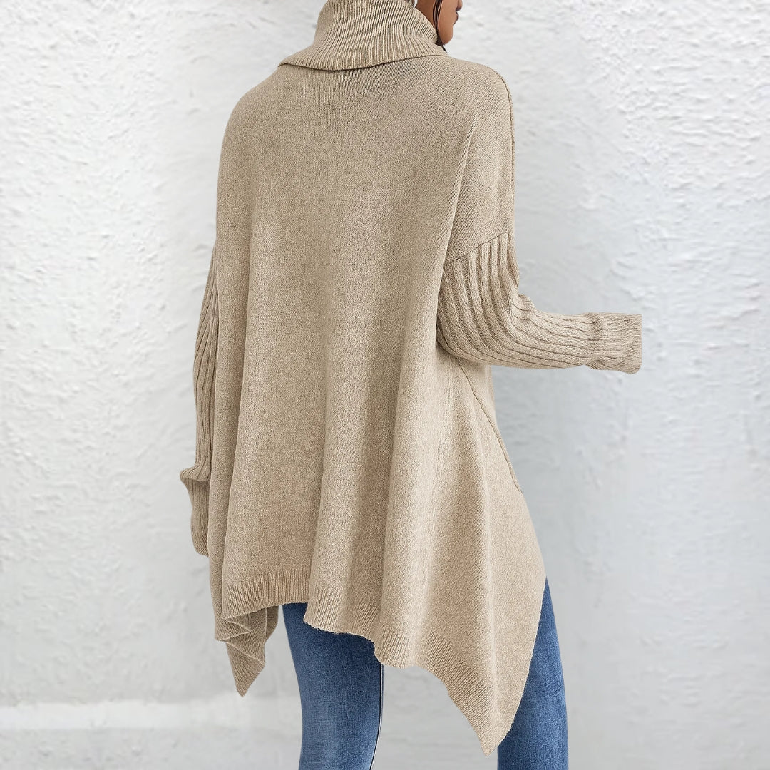 Relaxed Roll Neck Jumper for women, view 8
