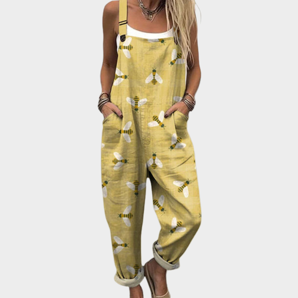 Comfortable Printed Jumpsuit