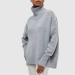 Oversized Roll Neck Jumper for women, view 6