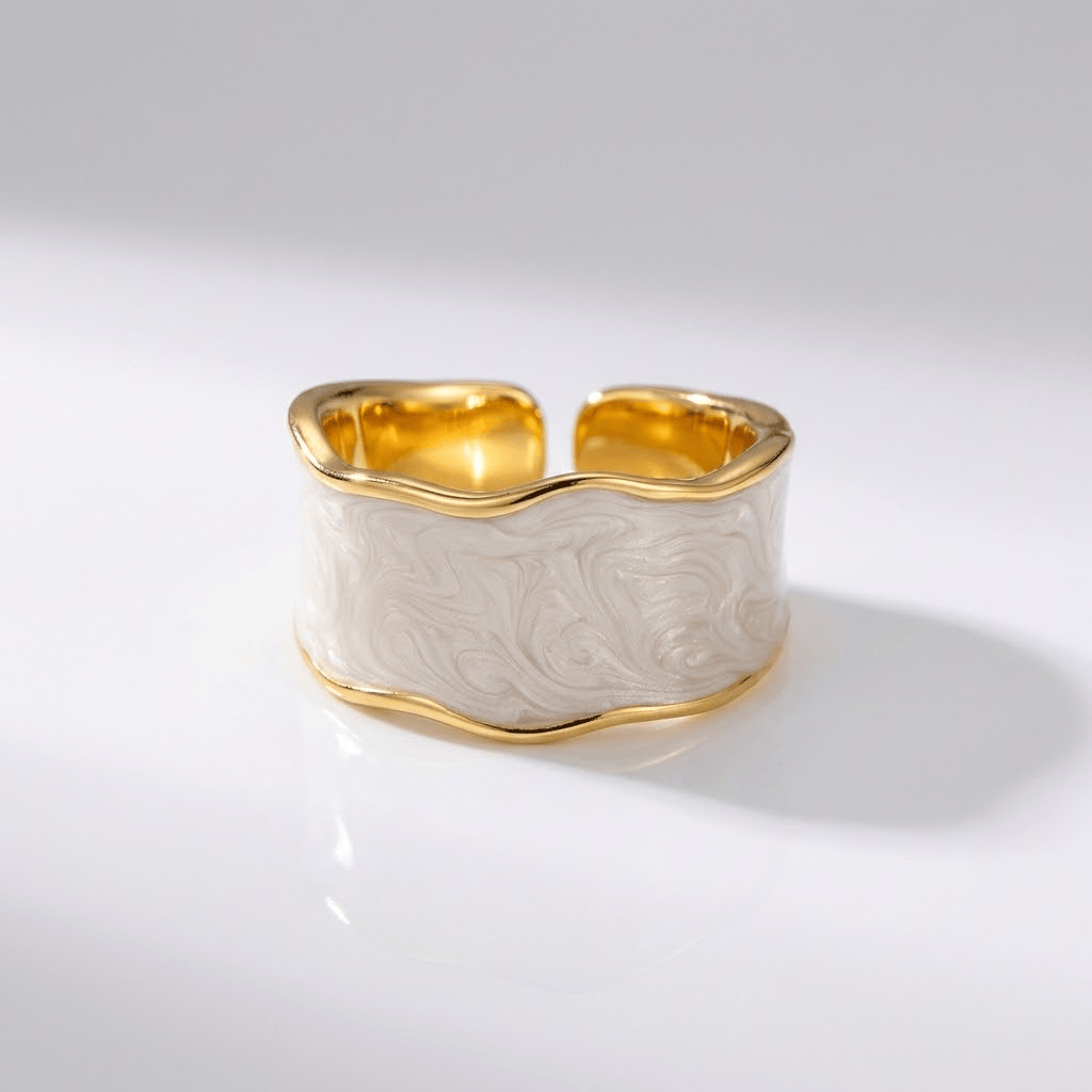 Handmade Art Vintage Ring — (Adjustable)