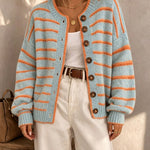 Freya chic striped cardigan