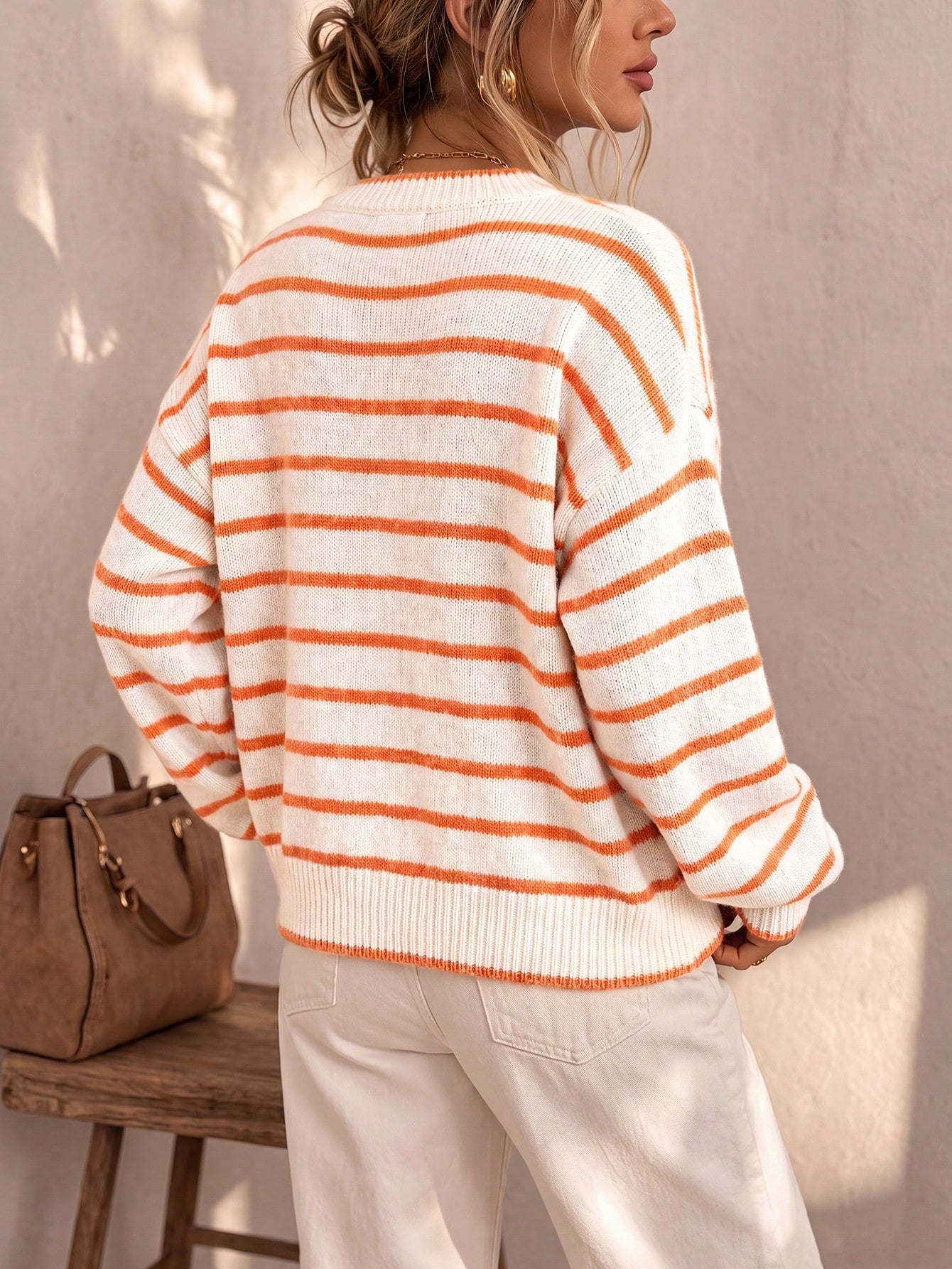 Freya chic striped cardigan