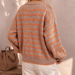 Freya chic striped cardigan