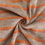 Amelia striped open-front cardigan