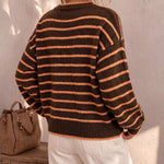 Freya chic striped cardigan