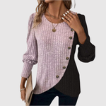 Asymmetric Colour Jumper for women, view 2