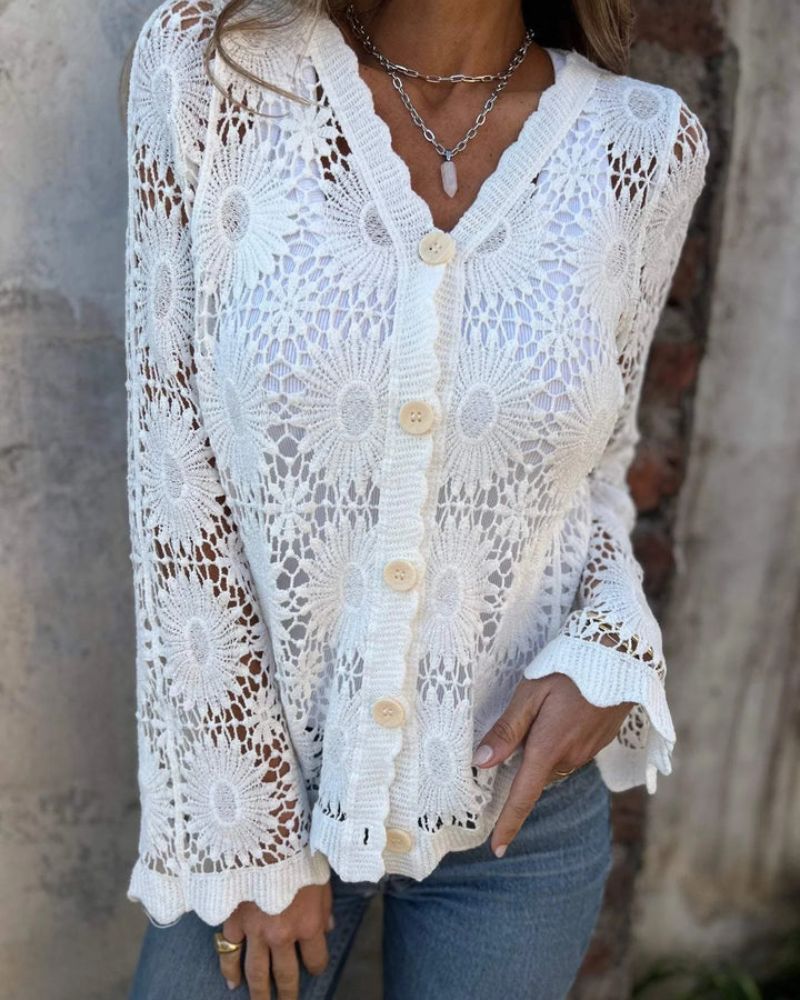 Primrose elegant button cardigan
