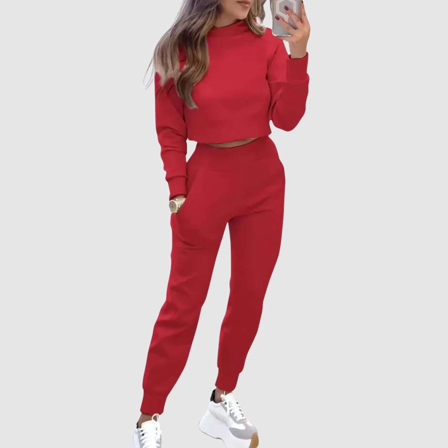 Catherine women's casual two-piece set