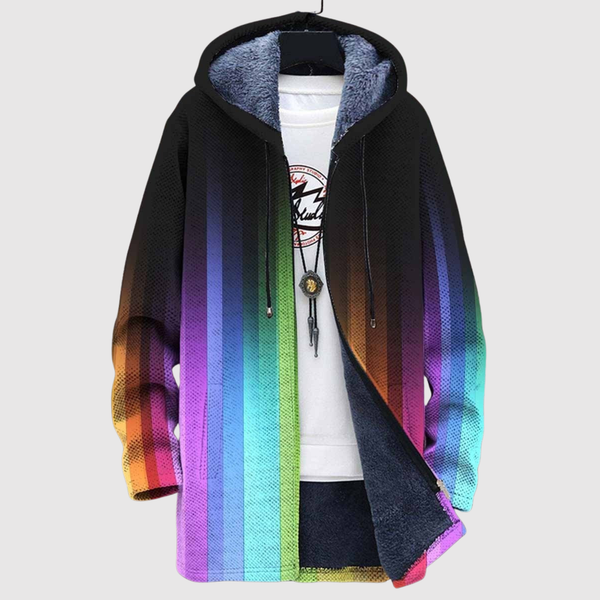 Women's rainbow gradient sweatshirt