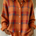 Alice checked button jacket