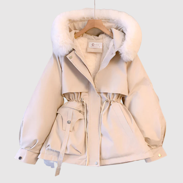 Thea women's padded hood winter parka