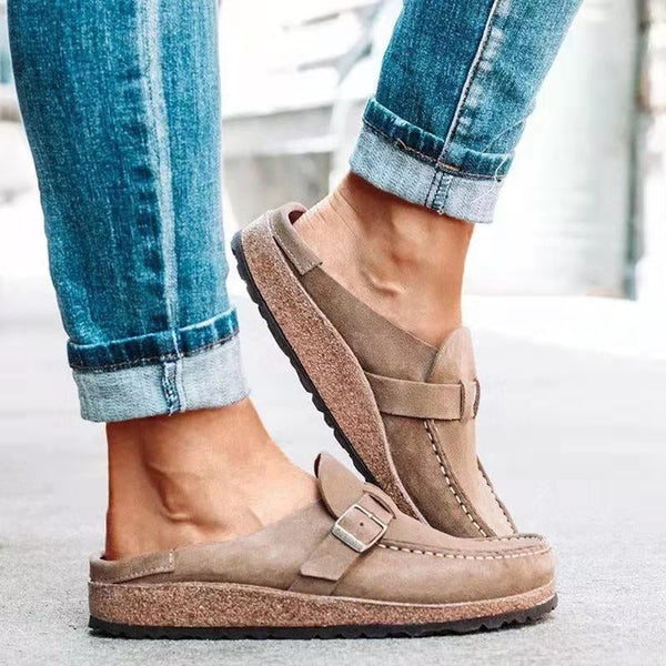 Lyra - Orthopaedic Loafers in Suede