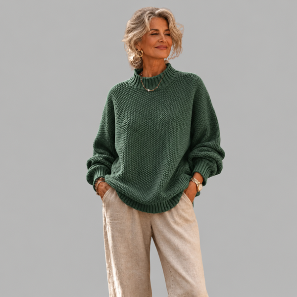 Georgina relaxed textured jumper