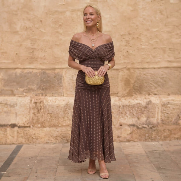 Sienna | Lightweight Geometric Dress