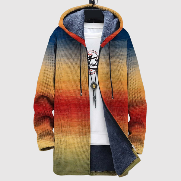 Women's sunset print sweatshirt