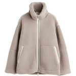 Lillian women's soft fleece hooded winter jacket