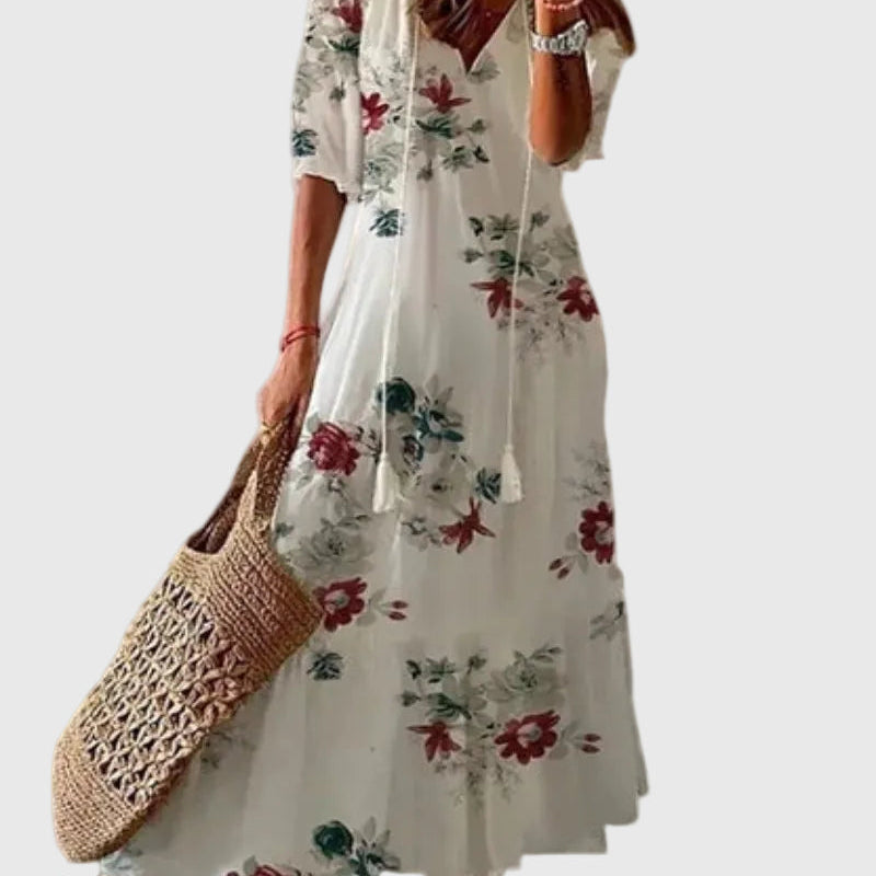 Amalia | Vintage Boho Summer Maxi Dress