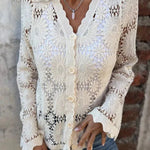 Primrose elegant button cardigan