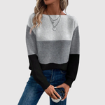 Colour Block Jumper for women, view 3